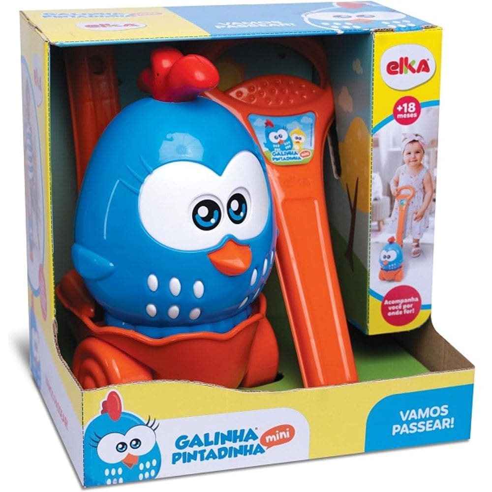 Brinquedo Vamos Passear Galinha Pintadinha ELKA
