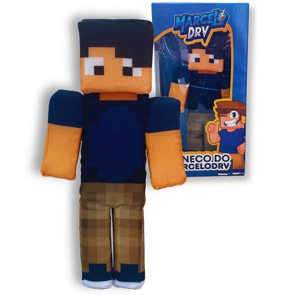 Boneco do Marcelodrv - Minecraft de Espuma