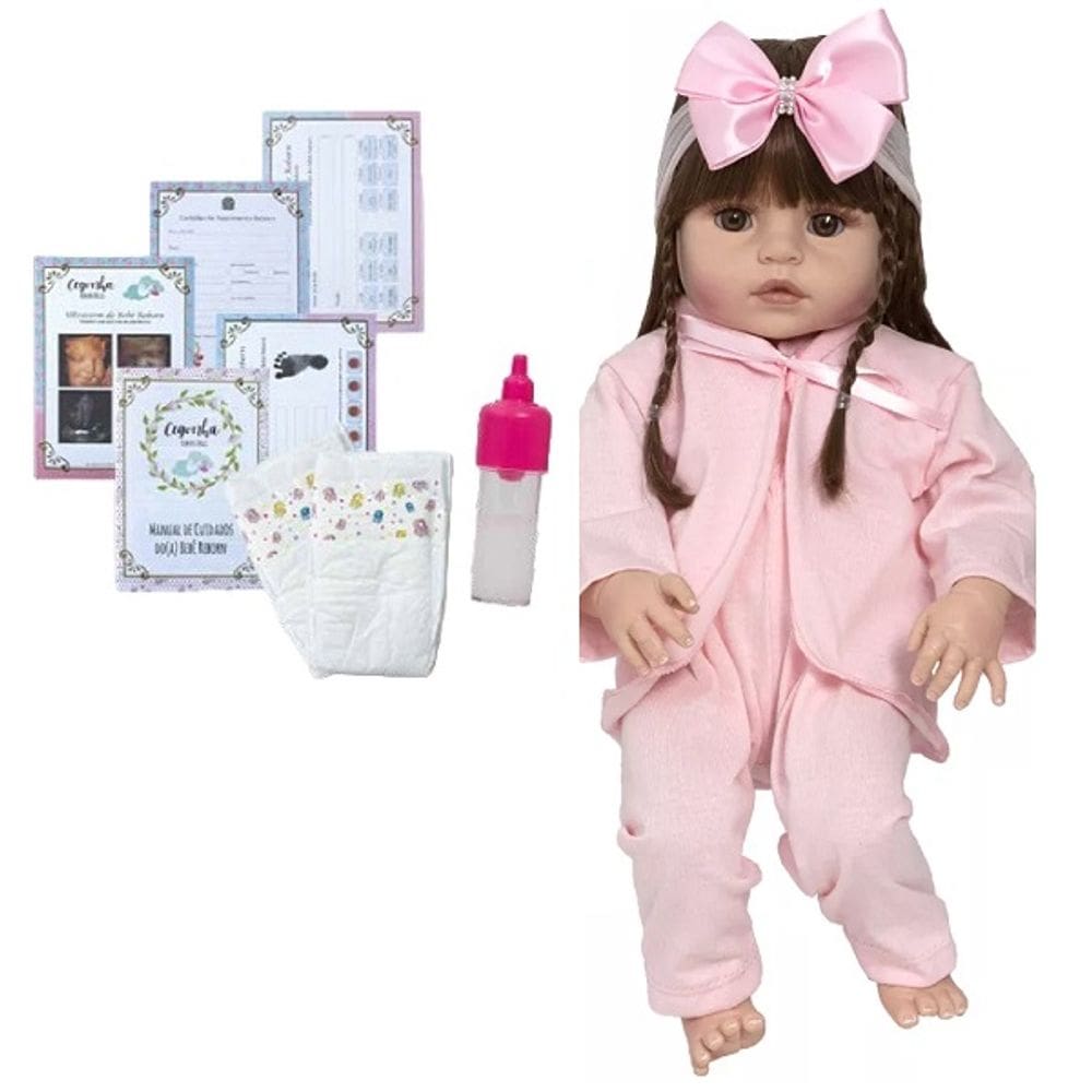 Boneca Bebe Reborn Valentina Pagao