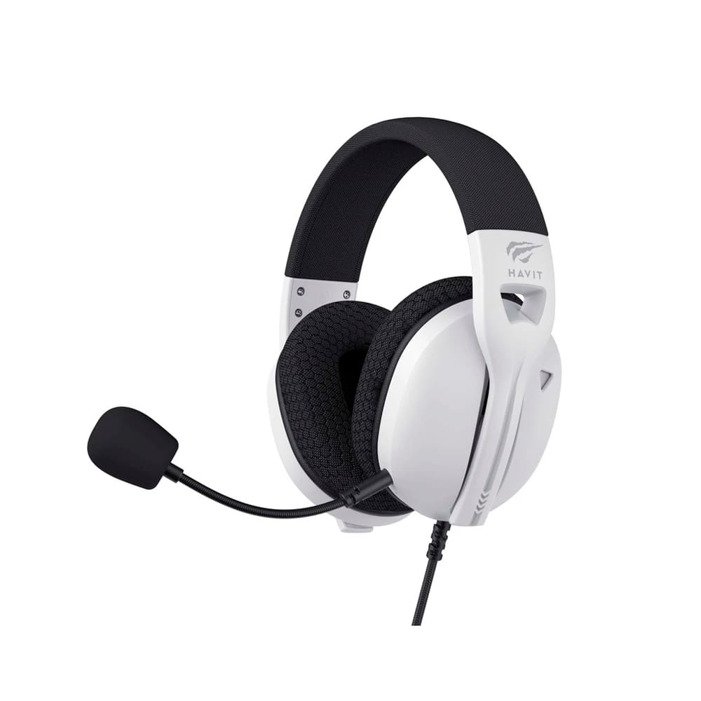Headset Gamer Havit Fuxi-H5D 3,5mm Com Fio Branco