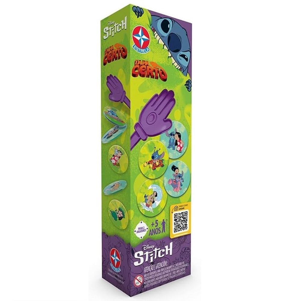 Jogo Tapa Certo STITCH Estrela