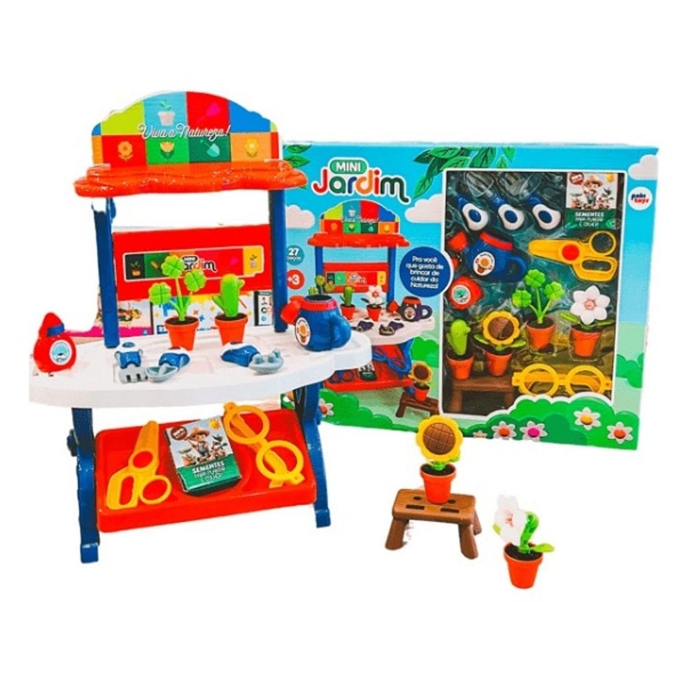 Mini KIT Jardinagem Infantil Paki TOYS