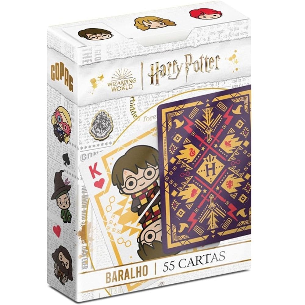 Jogo Baralho HARRY Potter Single DECK Copag 34604