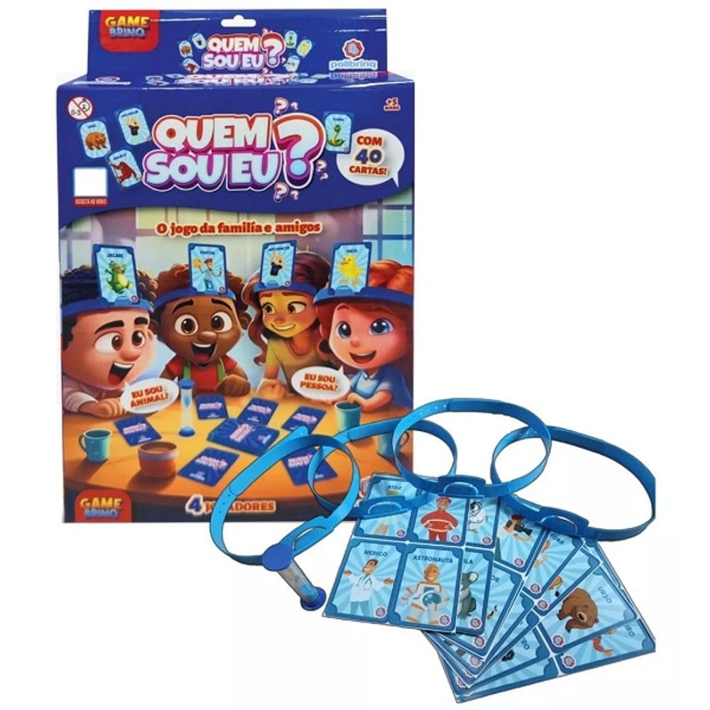 Jogo Quem Sou EU? Polibrinq