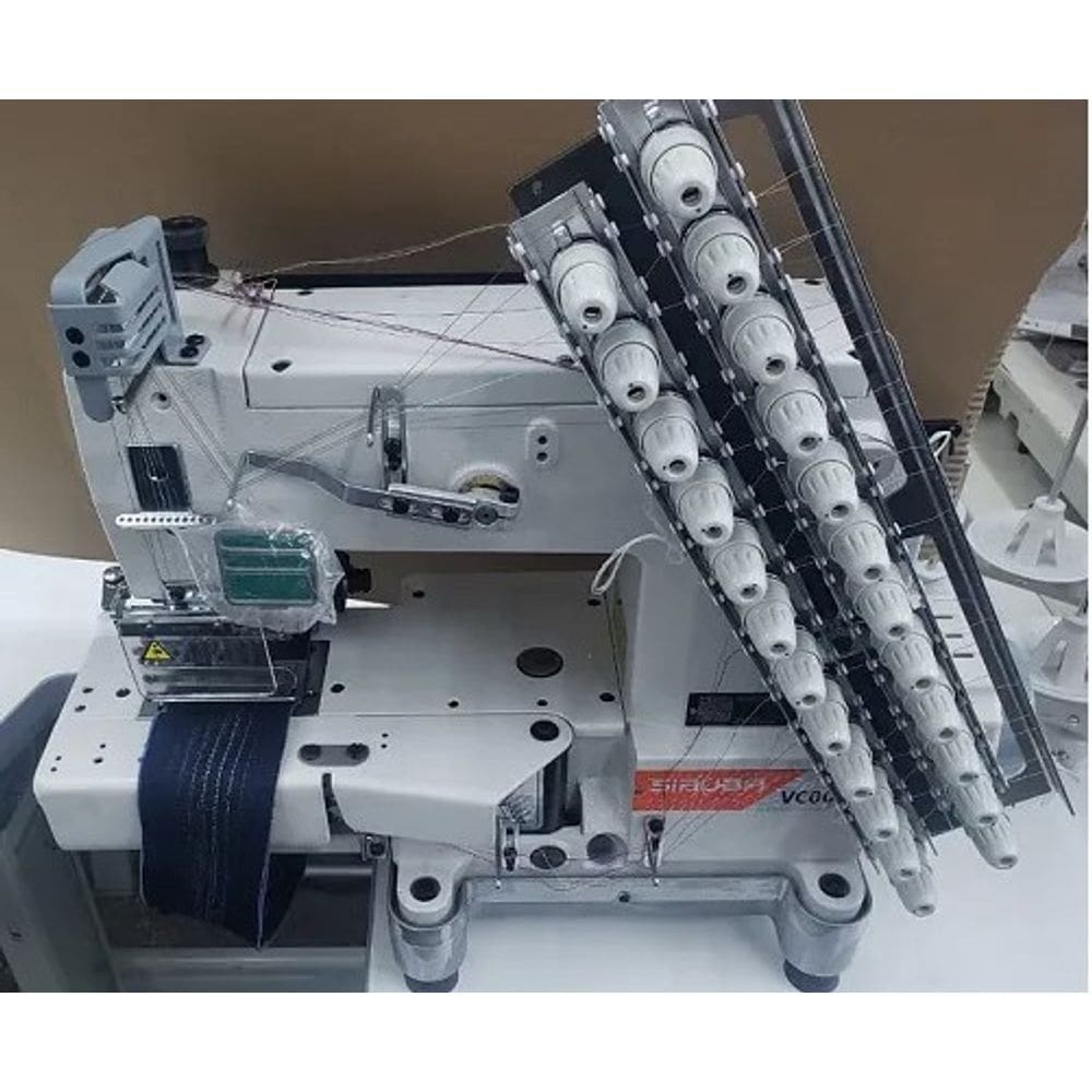 Elastiqueira 12 Agulhas Direc Drive Cilindrica - Siruba