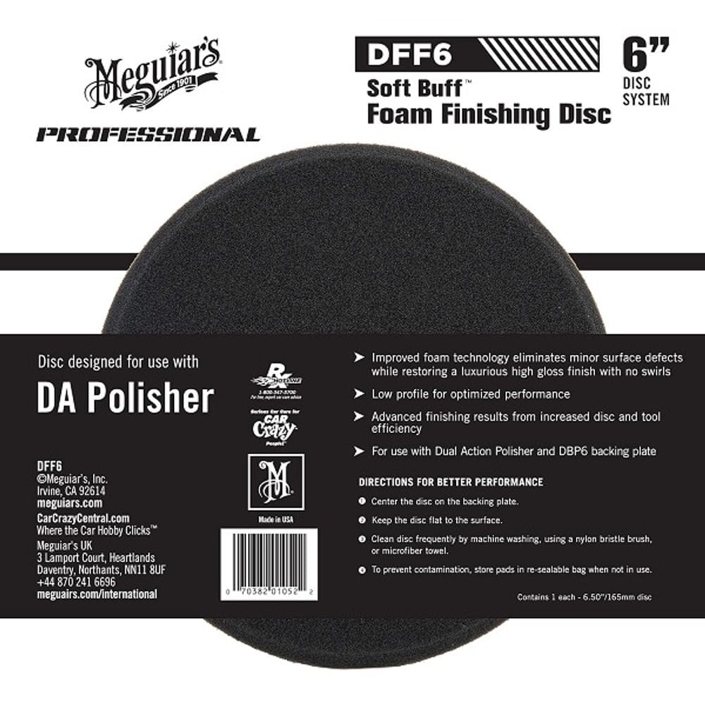 Meguiars DFF6 da Foam Finishing DISC 6