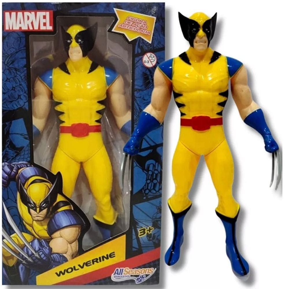Boneco Marvel Wolverine ALL Seasons 22CM