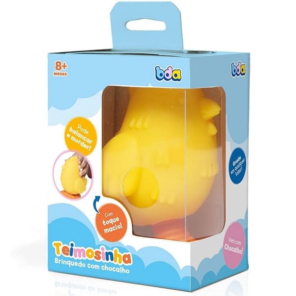 Teimosinha Brinquedo com Chocalho Toyster