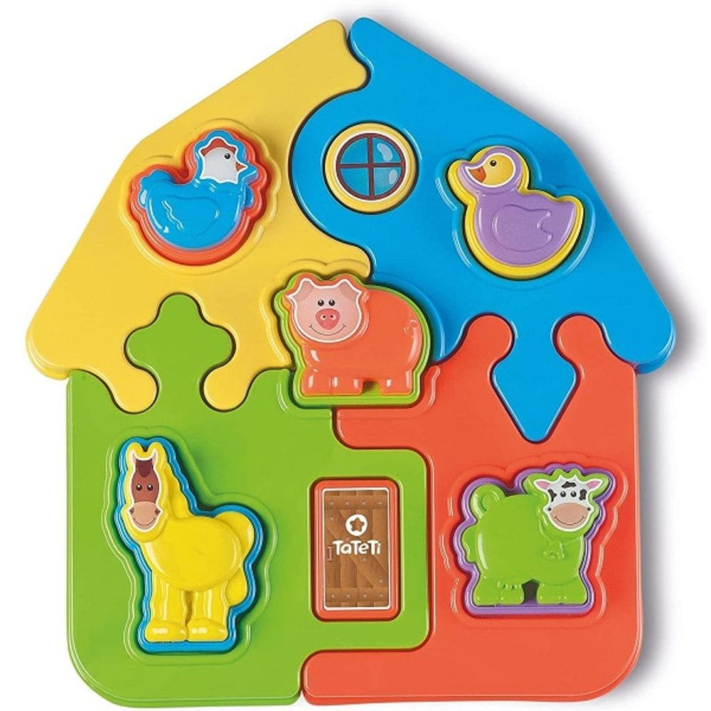 Brinquedo QUEBRA-CABEÇA Mania Fazenda Tateti