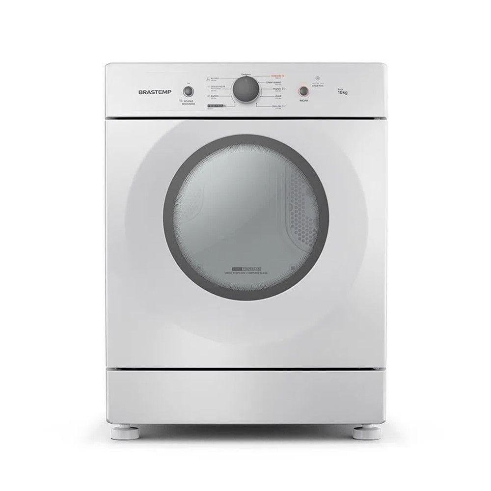 Secadora De Piso Brastemp 10kg Bsr10bb Branco 127V