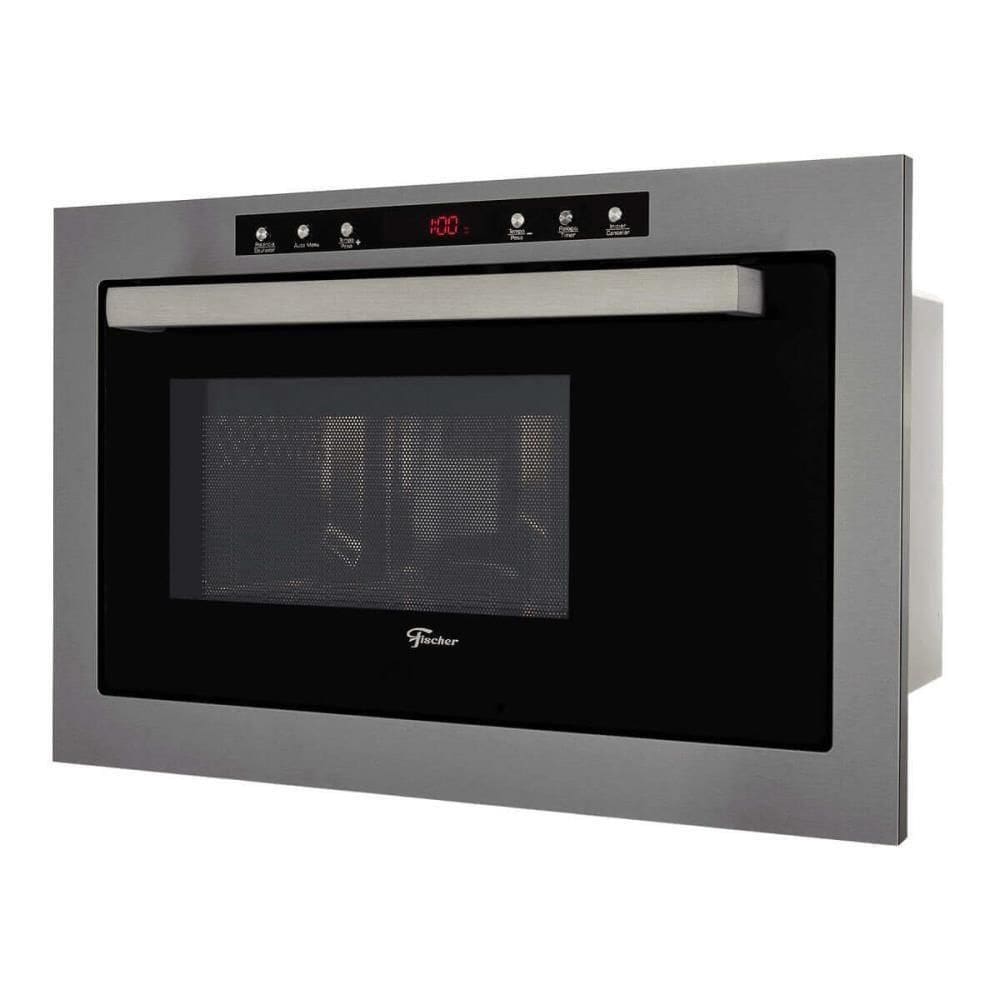 Micro-ondas Fischer Infinity De Embutir 25l Com Dourador Grill Em Aço Inox 220V 25378(55522)