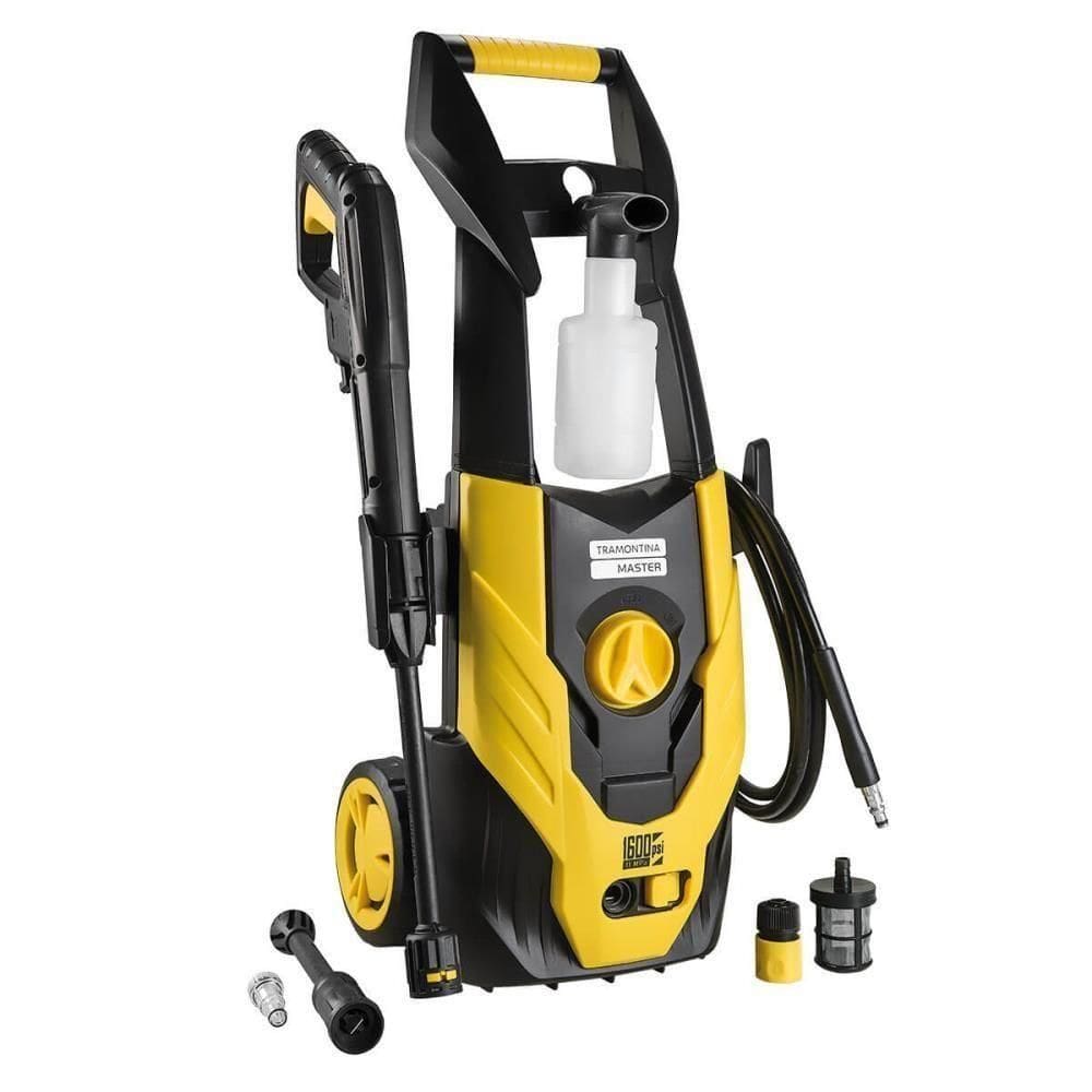 Lavadora De Alta Pressão Master Tramontina 1400w 1600psi Uso Eventual Mangueira 3m 220V 42550022