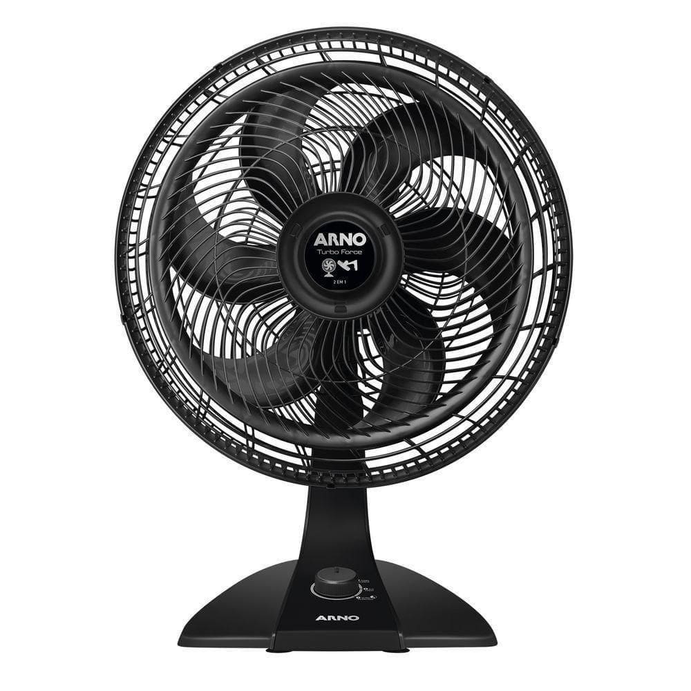 Ventilador Arno Turbo Force 2 Em 1 40cm VF42 Preto 220V