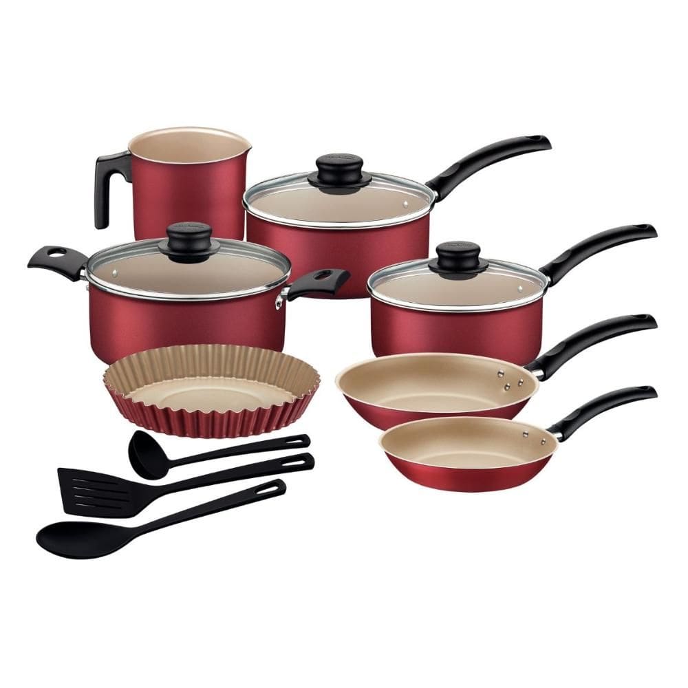 Jogo de Panelas e Utensílios Turim 10 Peças Tramontina