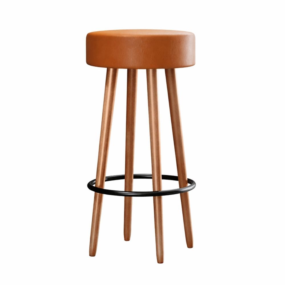 Banqueta Alta Para Cozinha Área Gourmet Berlin Couríssimo Amarula - Desk Design