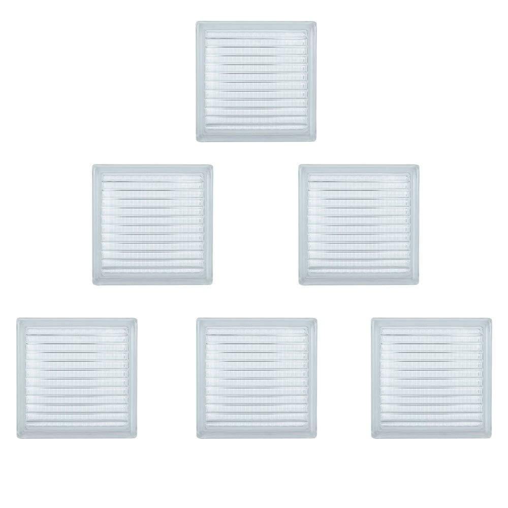 Tijolo de Vidro Modaza Parallel 19 x 19 x 8 cm - 6 Unidades