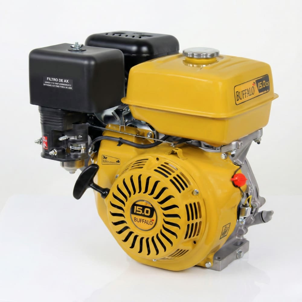 Motor Estacionário Gasolina Partida Manual BFG 15HP/15CV 4T 420CC Buffalo