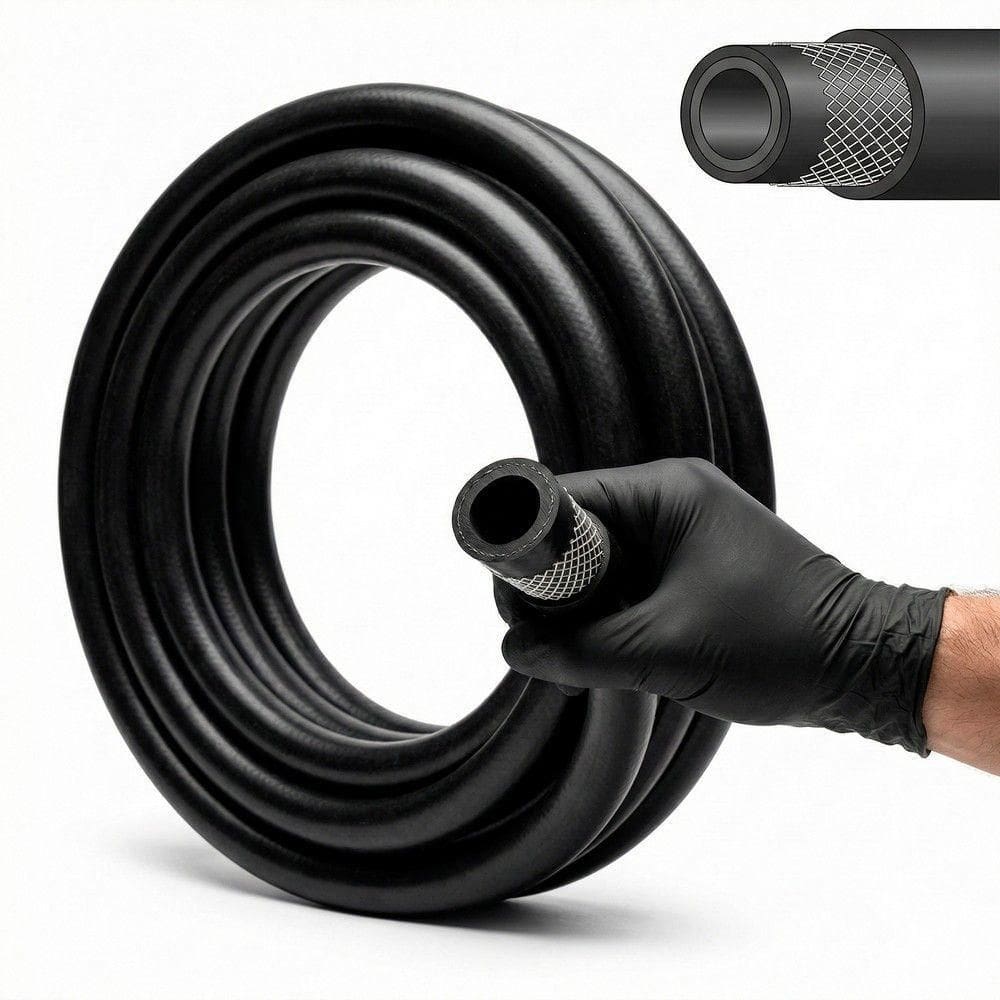 10mts Mangueira 1/4” De Alta Pressão Ar / água Para Compressor E Lavadora