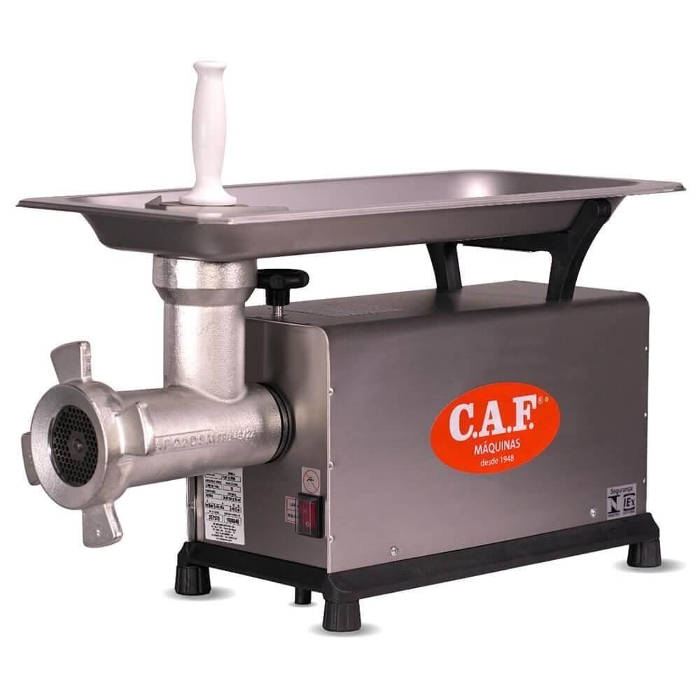 Moedor Comercial Para Carnes Em Aço Inox Com Disco 5mm - Caf 22 Dsm Elétrico Bivolt P02222810125