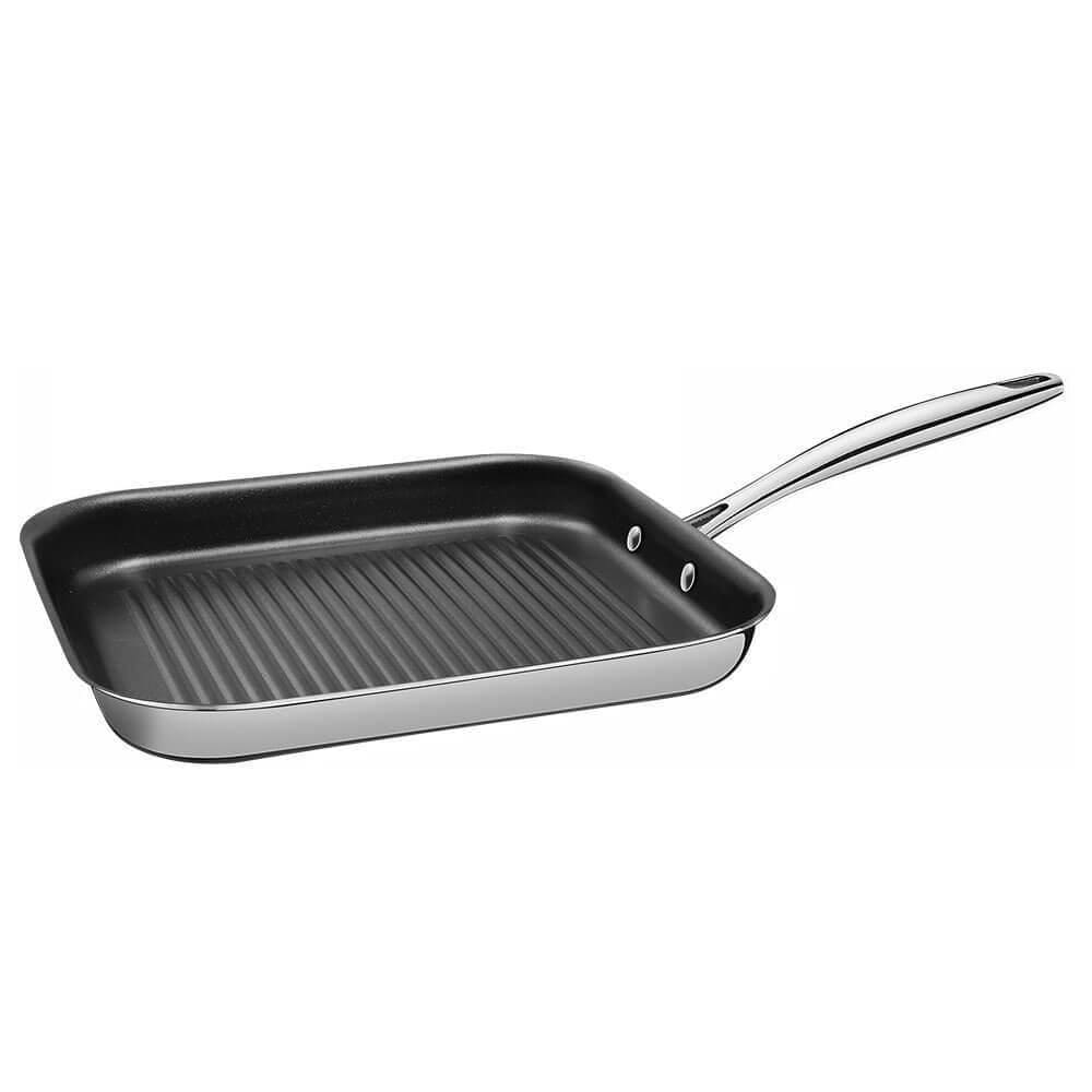 Bistequeira Frigideira Tramontina Grano Aço Inox Revestimento Int. Antiaderente 1,9l 28cm 62159287