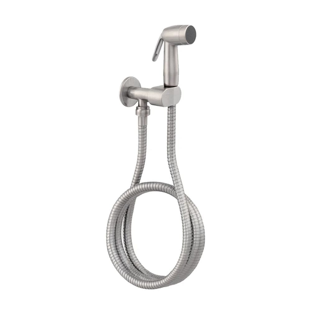 Ducha Higiênica para Banheiro com Acabamento Aço Escovado DP8010