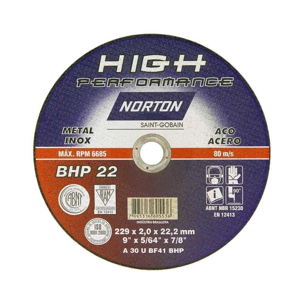 Disco De Corte, 229 Mm X 2 Mm X 22,2 Mm, Bhp 22 Norton Ostenvonder