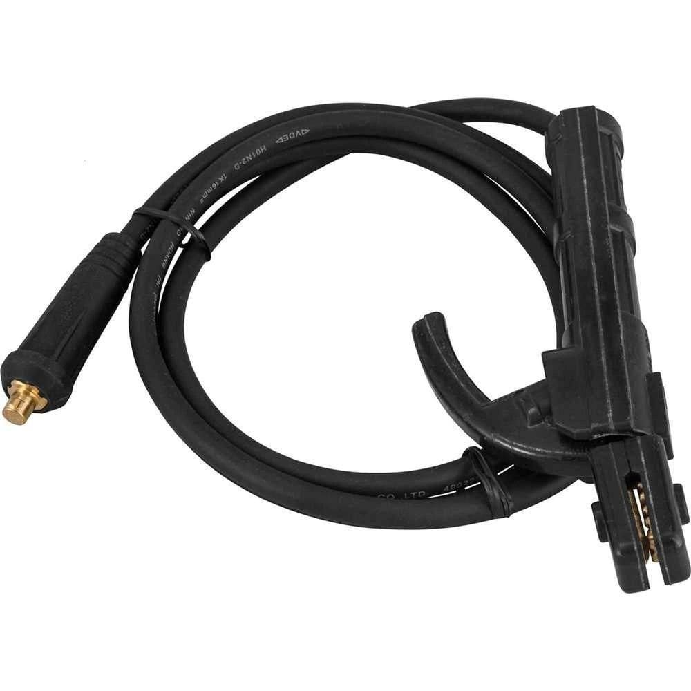 Cabo De Solda Com Porta-eletrodo, 16 Mm² X 2 M, Engate Baioneta 9 Mm, Vonder