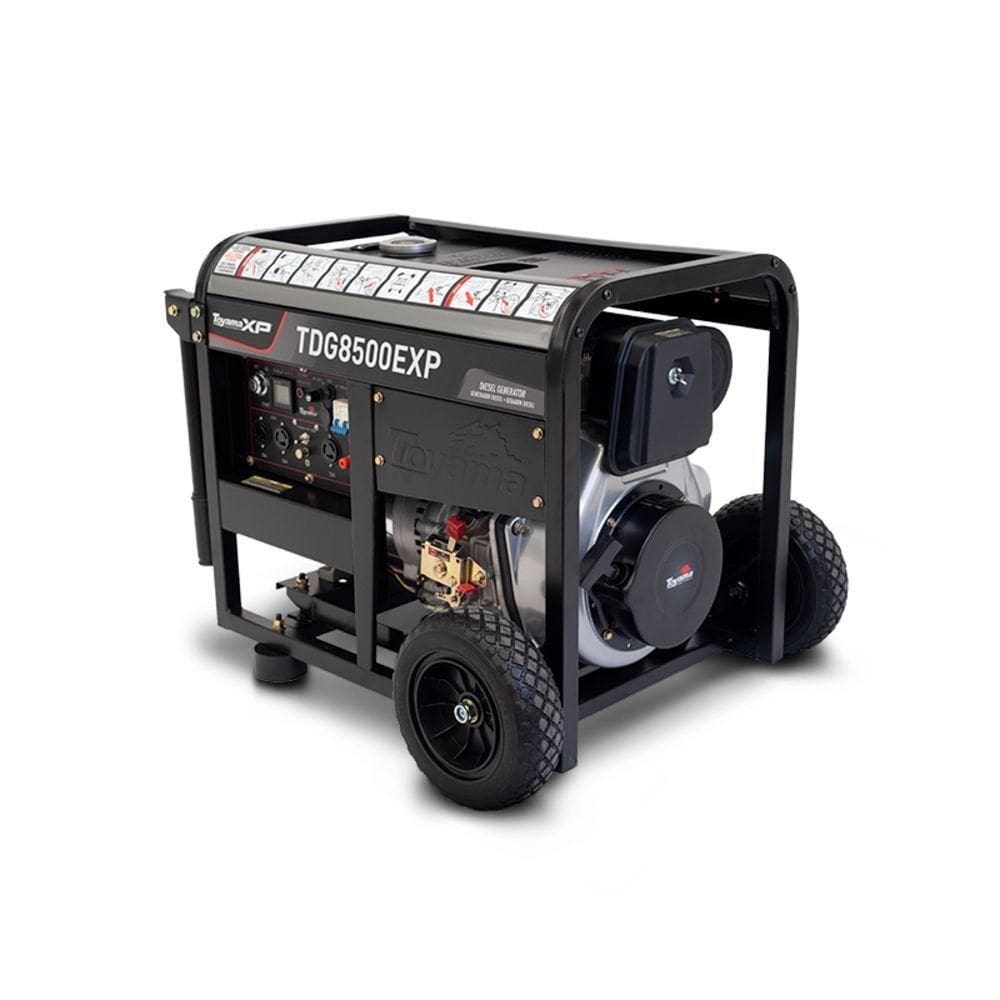 Gerador Tdg8500exp 6500w Biv 12v Tanque 15l Tde130e Toyama