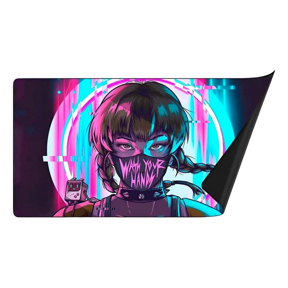 Mousepad Gamer 90X40Cm: Precisão E Confo Cyberpunk 20