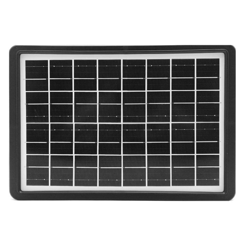 Painel Solar 15W Carregador E Iluminação Bateria Integrada