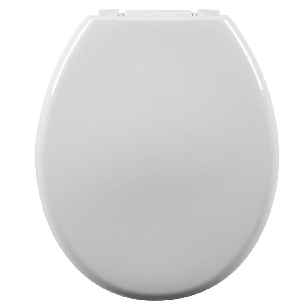 Assento Almofadado Oval Branco