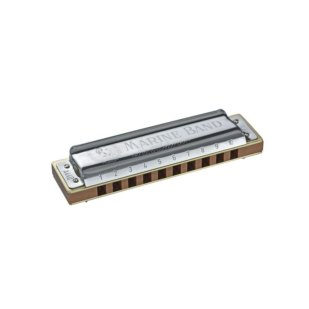 Harmonica Hohner Marine Band 1896 Diatonic Key G com estojo