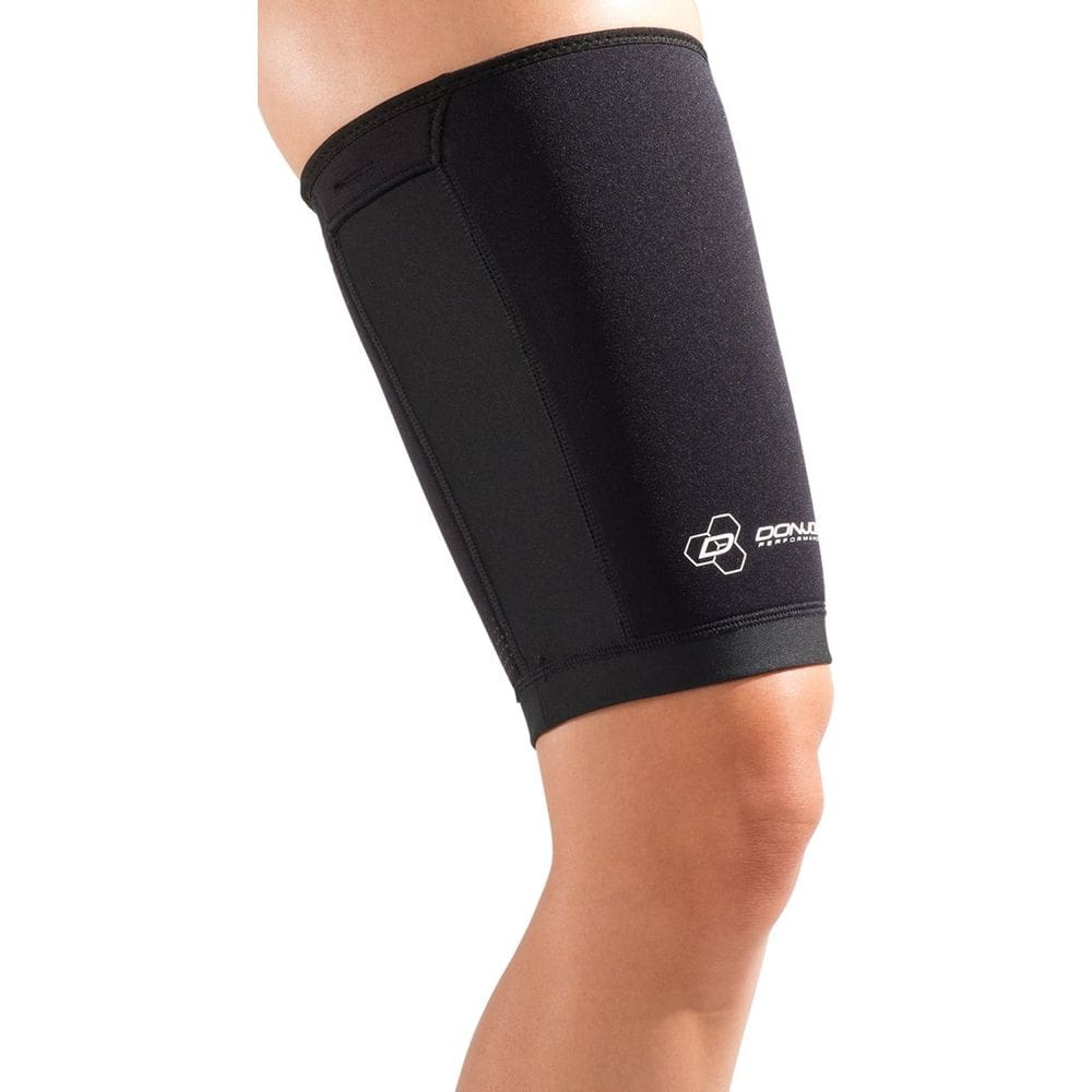 Manga de compressão de coxa DonJoy Performance ANAFORM preta