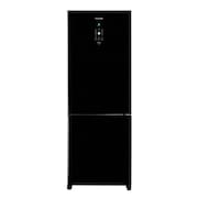 Geladeira Panasonic BB71 480L Black Glass Bottom Freezer Frost Free Inverter A - NR-BB71GV7B