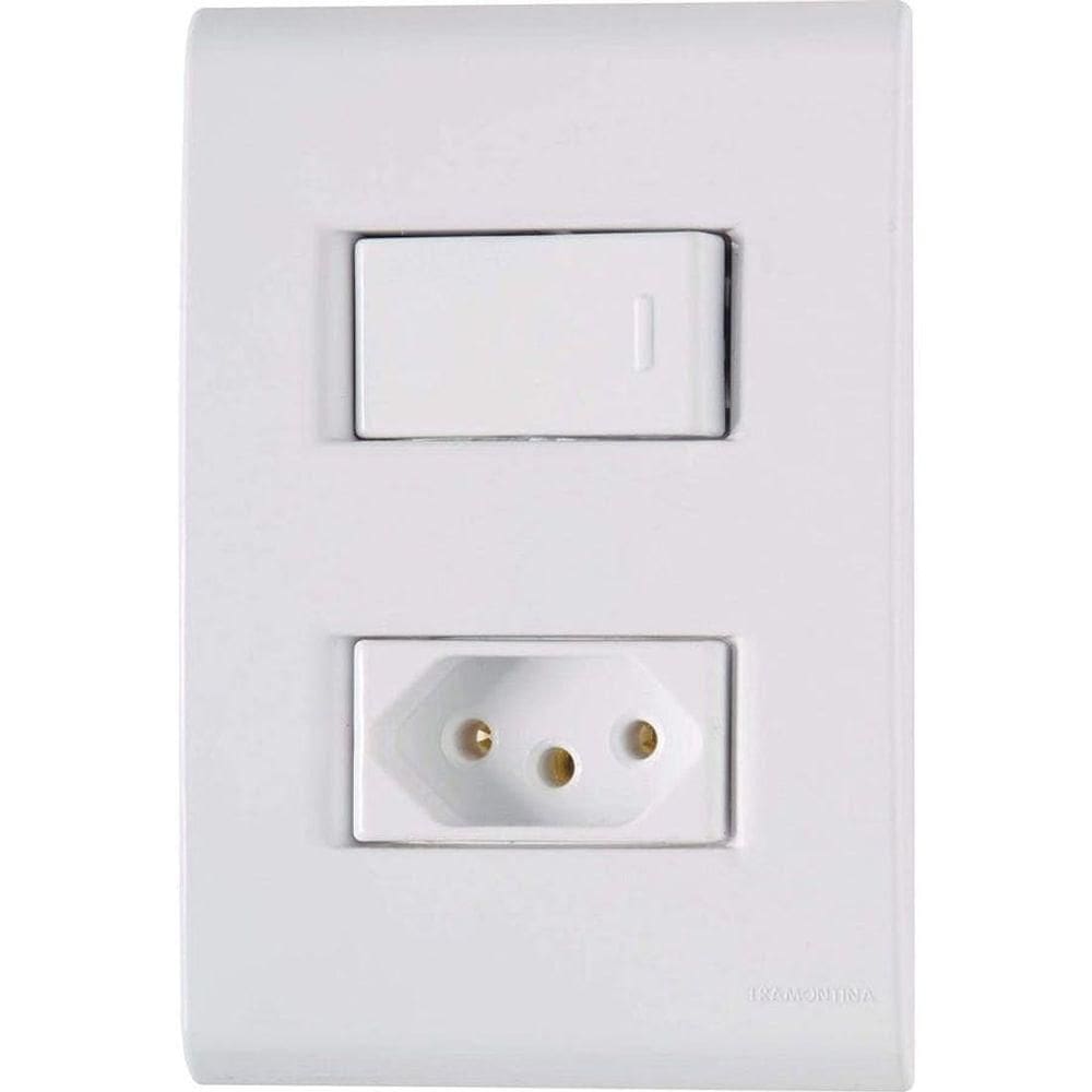 Interruptor Simples Tomada 10a 250v - Tramontina