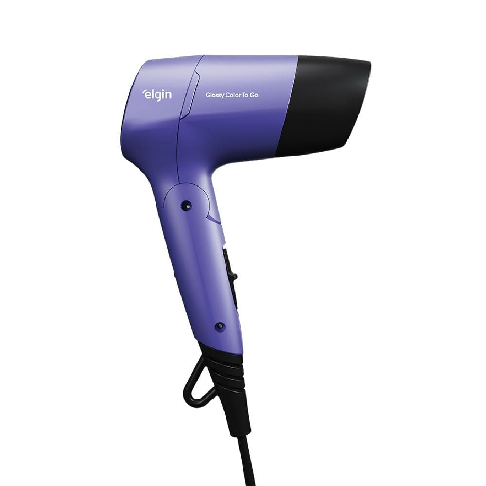 Secador Cabelo Glossy Color To Go 1100 Watts Bivolt - 42ECT000000 - ELGIN