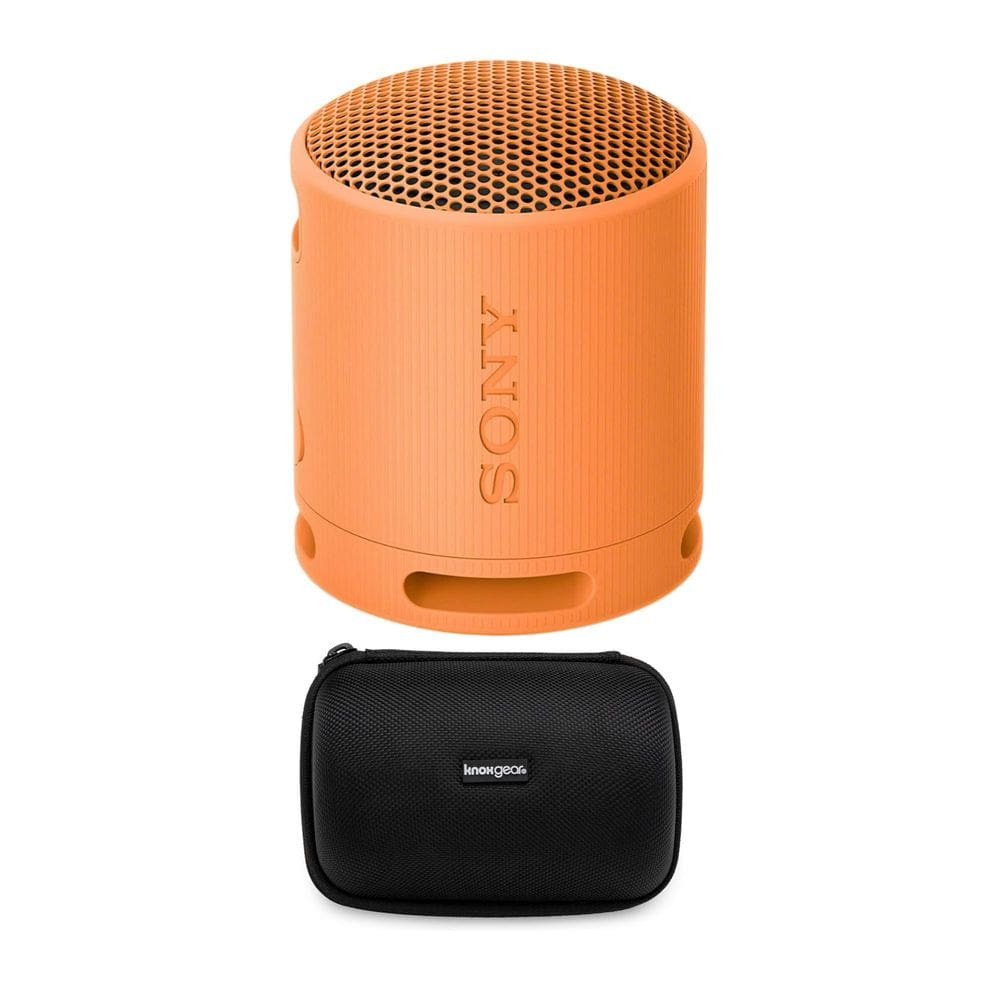 Alto-falante portátil Bluetooth sem fio Sony SRS-XB100 Orange