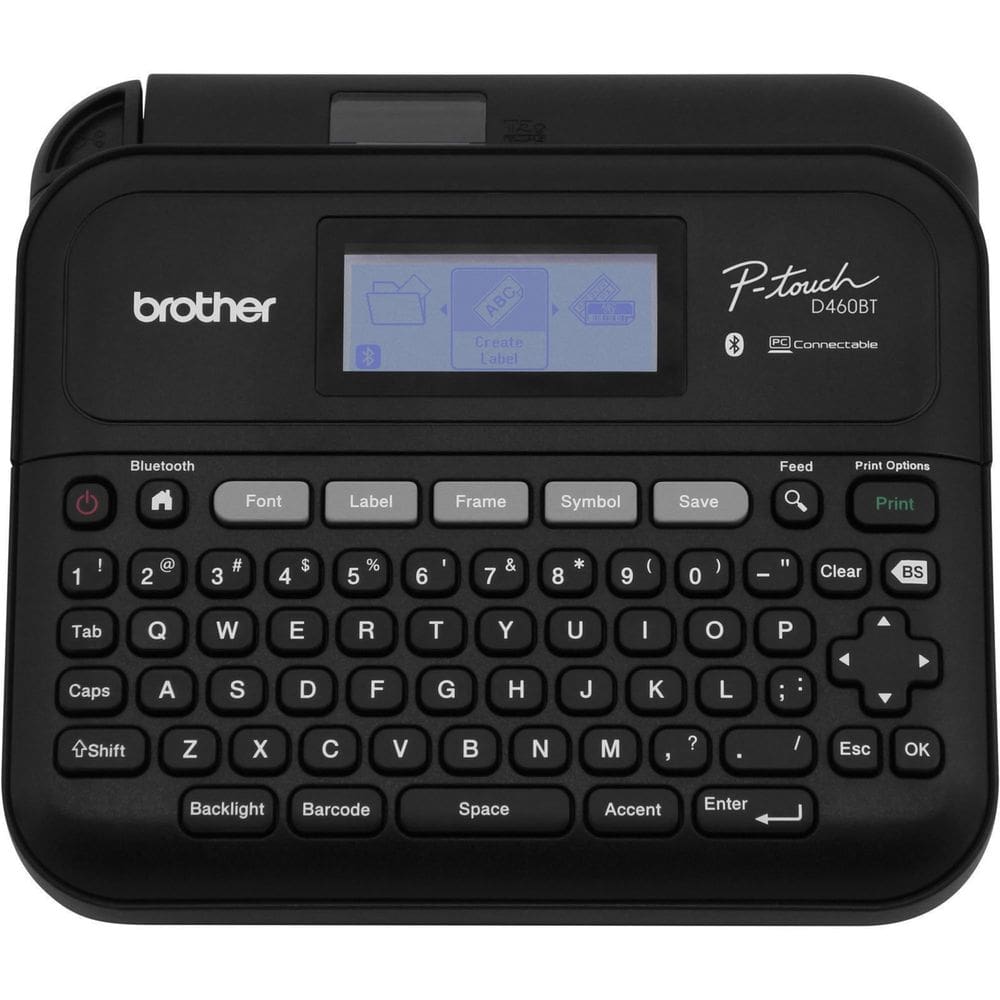 Especialista em negócios da fabricante de etiquetas Brother P-Touch PT-D460BT