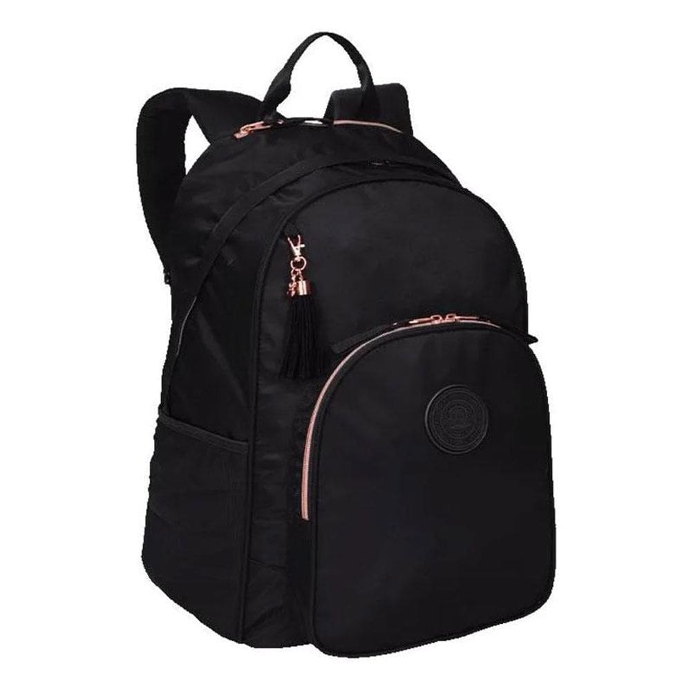 Mochila Escolar Paul Frank Glam 7581601 Preto - Sestini