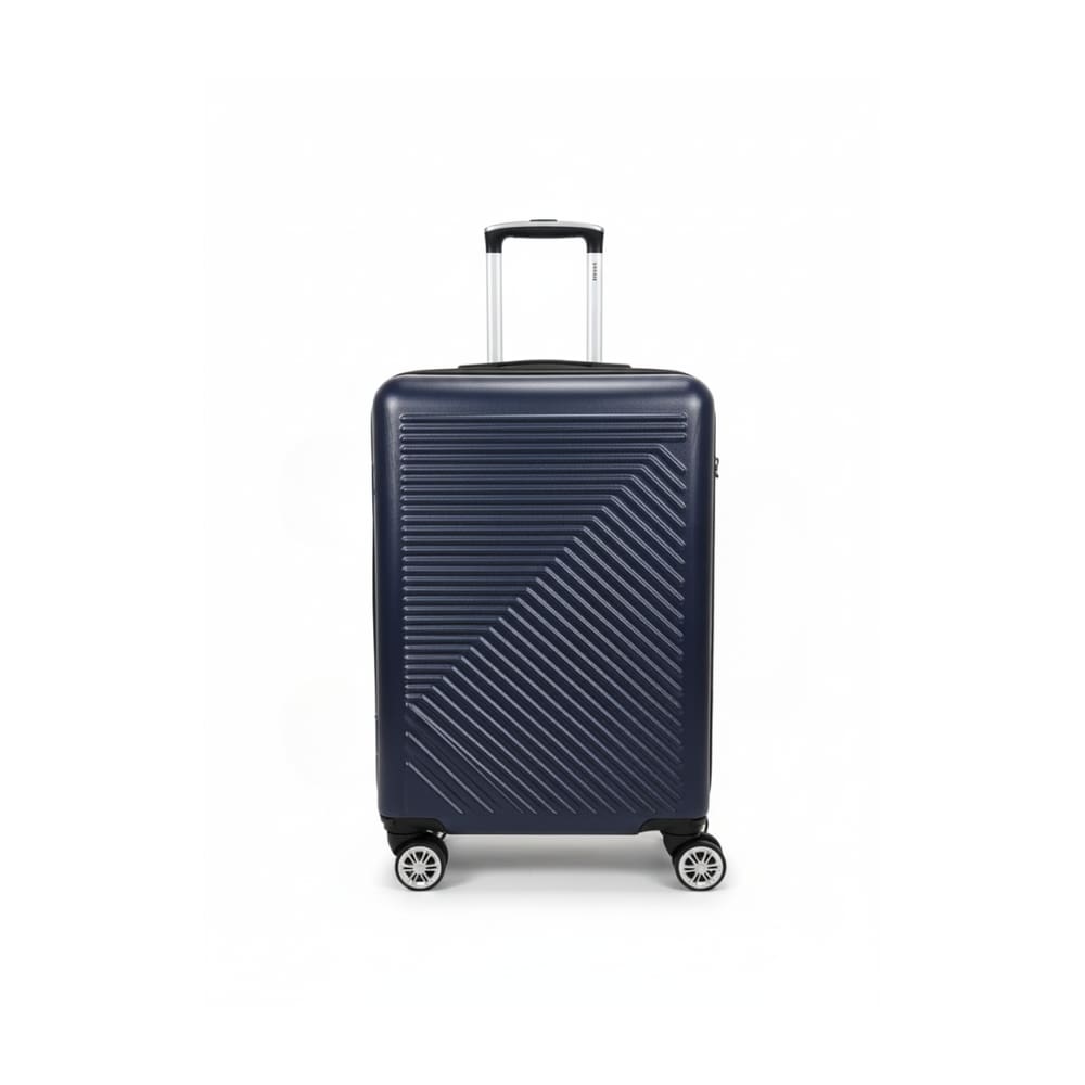 Mala De Viagem De Bordo Pequena 10Kg Anac Rodas 360° - Azul Marinho - 33X47x20cm