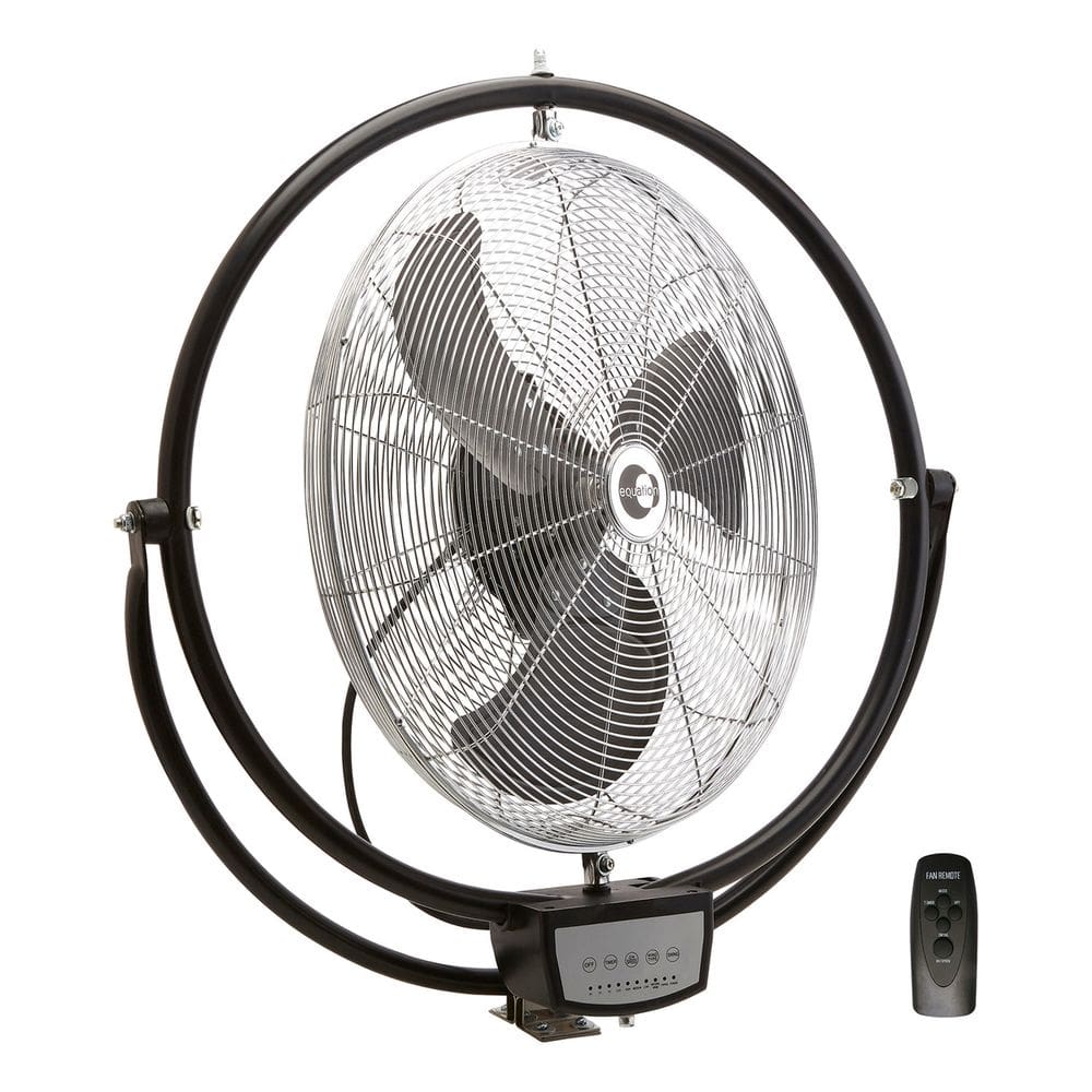 Ventilador De Parede 50 Cm 110v Preto Equation
