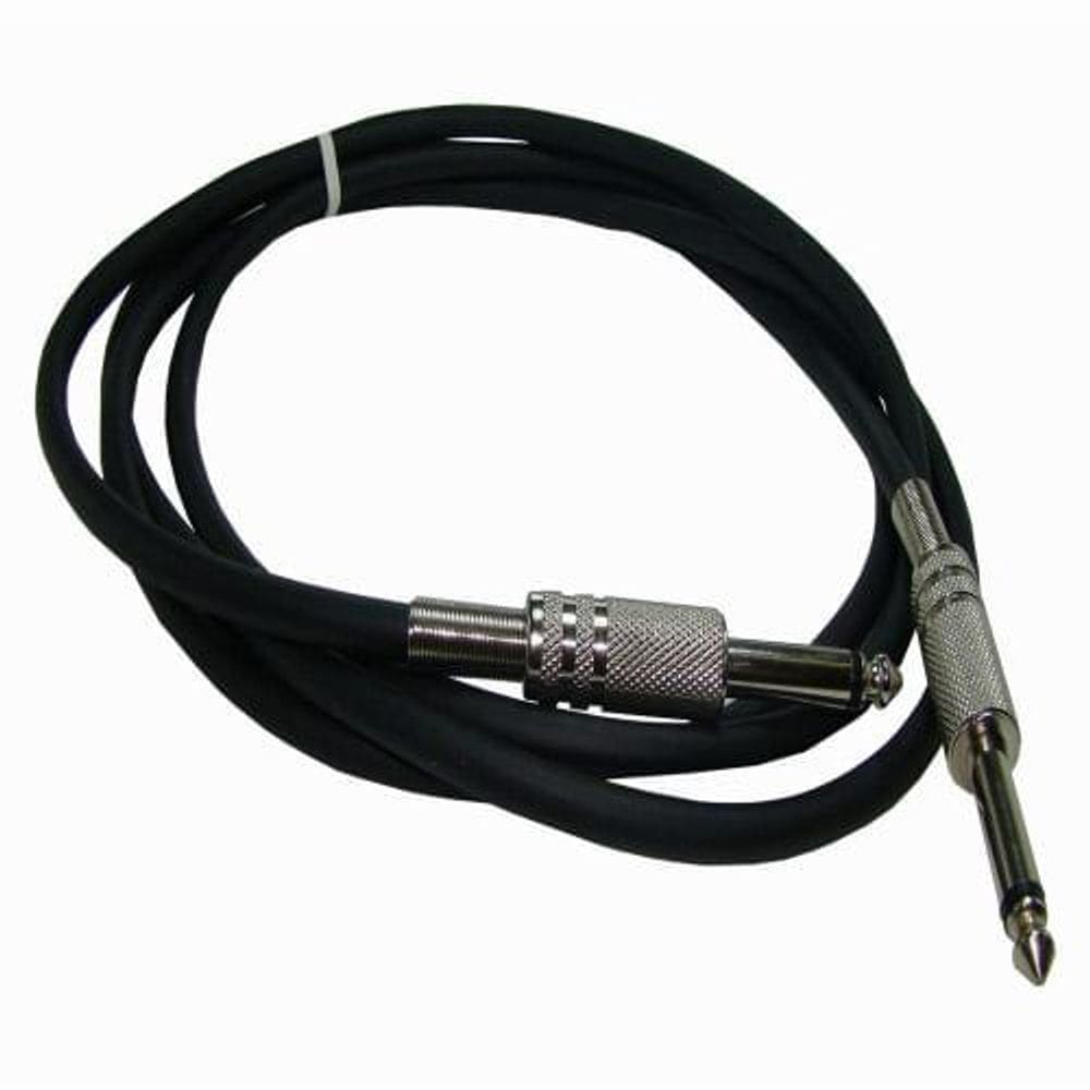 Cabo de Áudio P10 x P10 Standard, 5 Metros, Mono CG