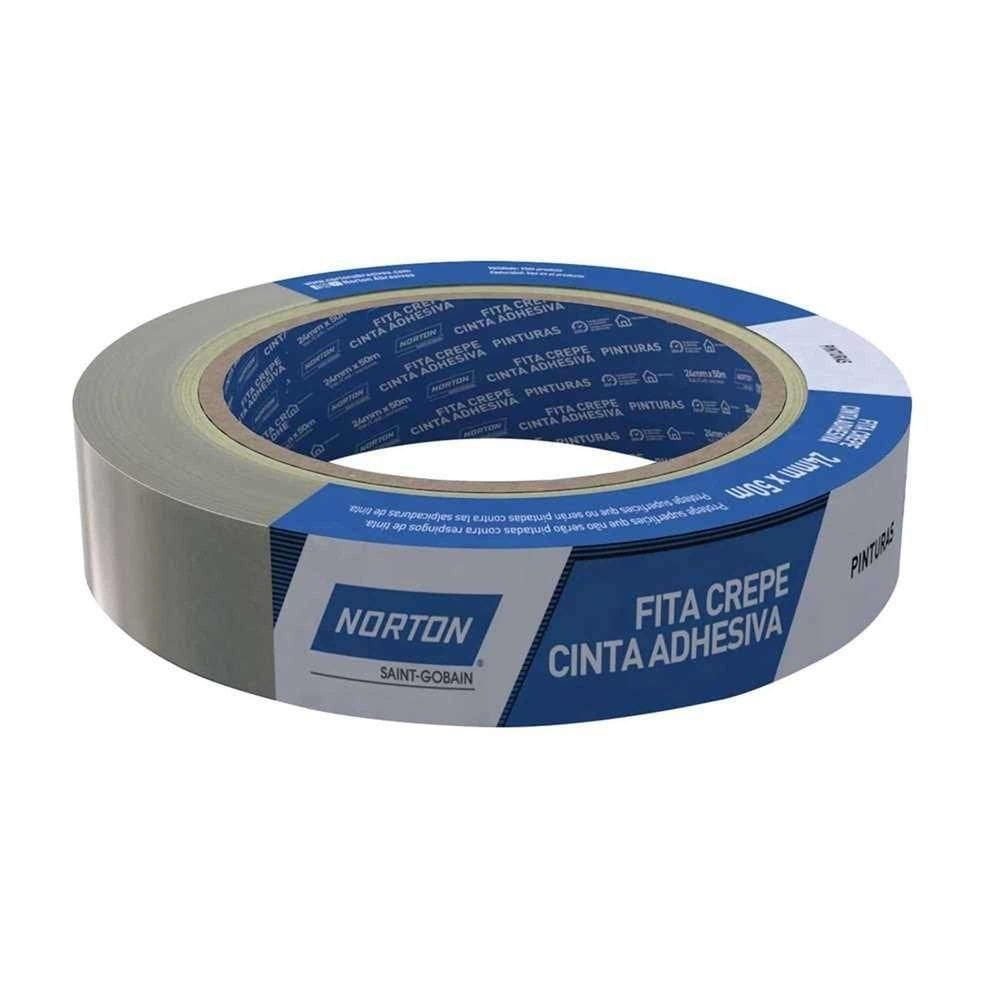 Fita Crepe, 24 Mm X 50 M, Uso Geral, Norton Ostenvonder