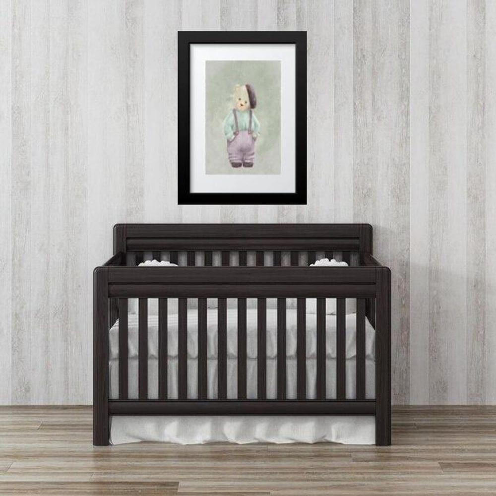 Quadro Infantil Urso Antigo - 60X48Cm