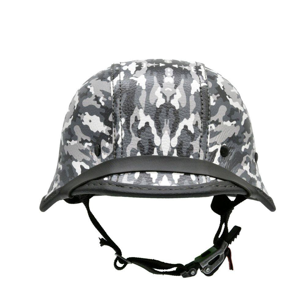 Capacete Br101 Alemão Camuflado Cinza E Branco G