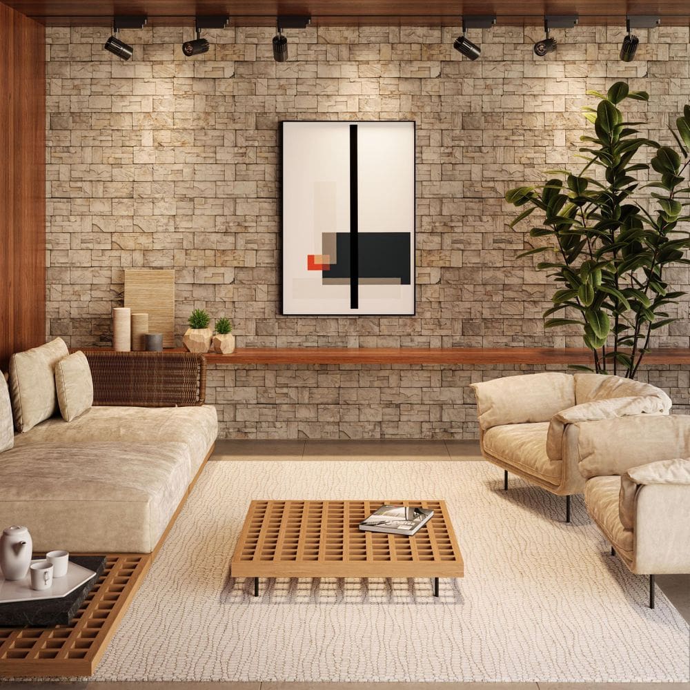 Tapete Chandra Marfim 2,00X3,00