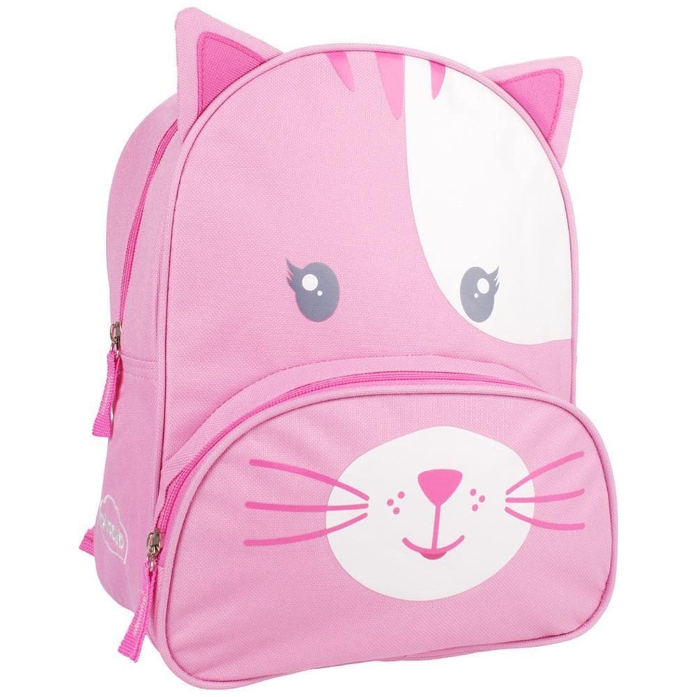 Mochila Infantil Menina Rosa Gatinha - Pimpolho