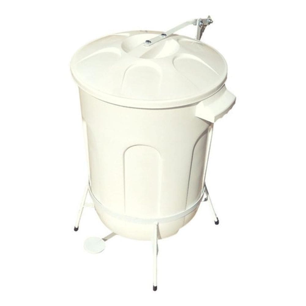 Lixeira Pedal De 100Lts Com Armação De Ferro