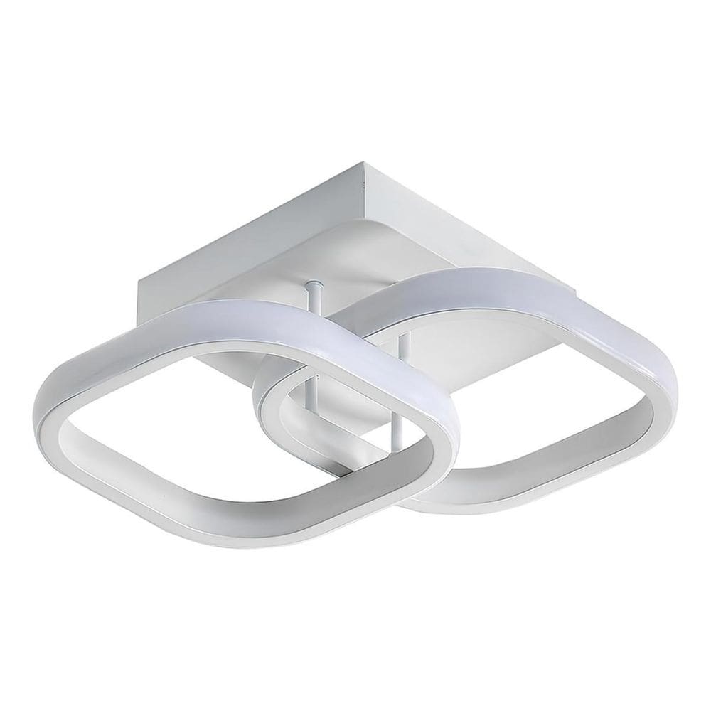 Luminária De Teto Quarto 28W Banheiro Led Com Três Cores