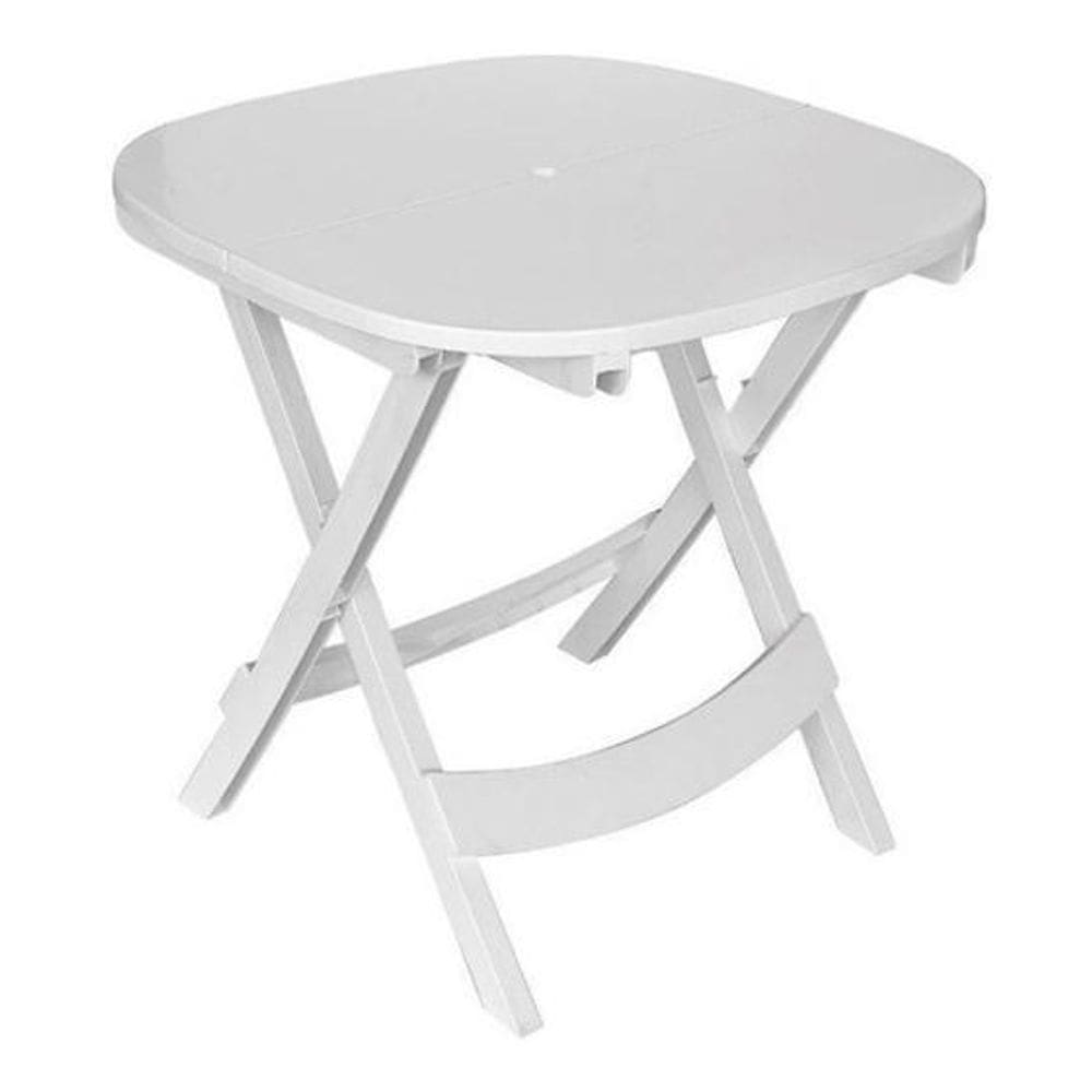 Mesa De Plástico Dobrável - Cores